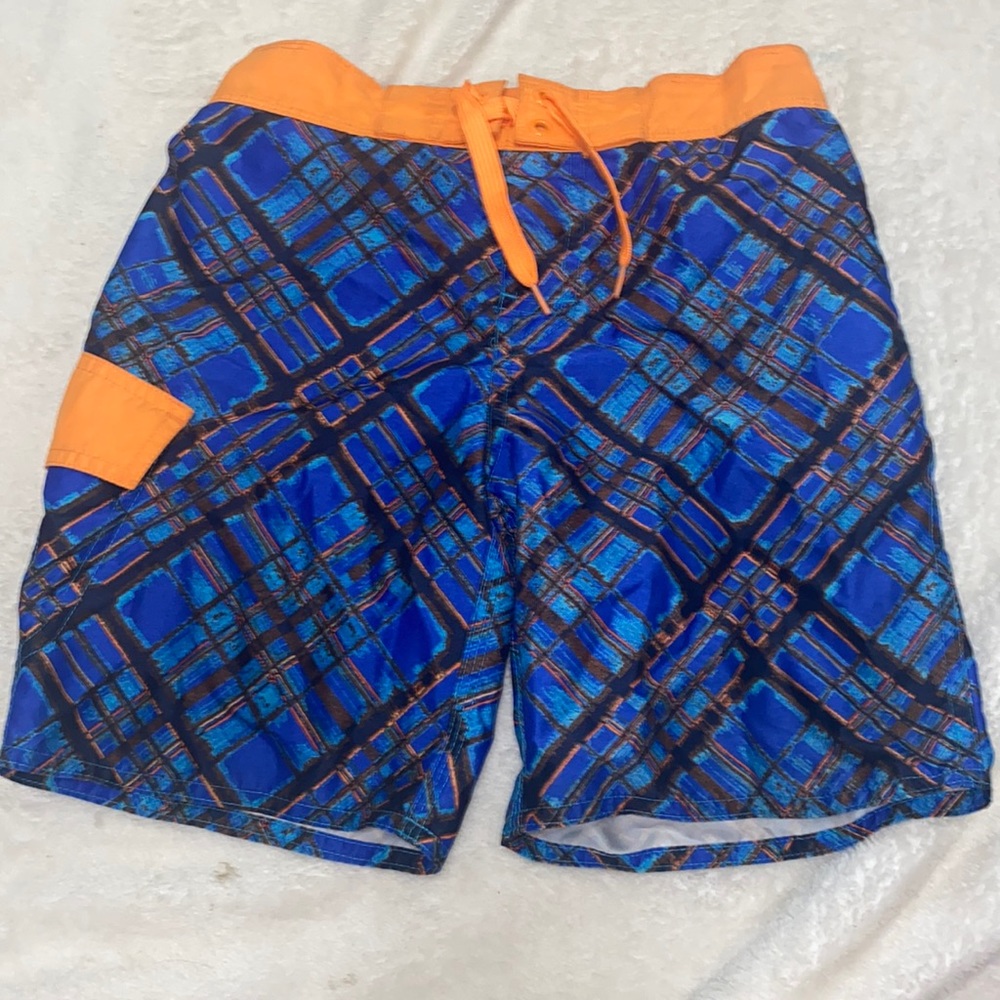 Boys Arizona Jeans Co swim trunks size 8